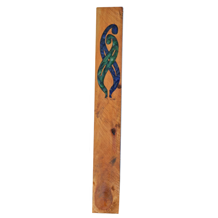 Macrocarpa Garden Post - Celtic Embrace